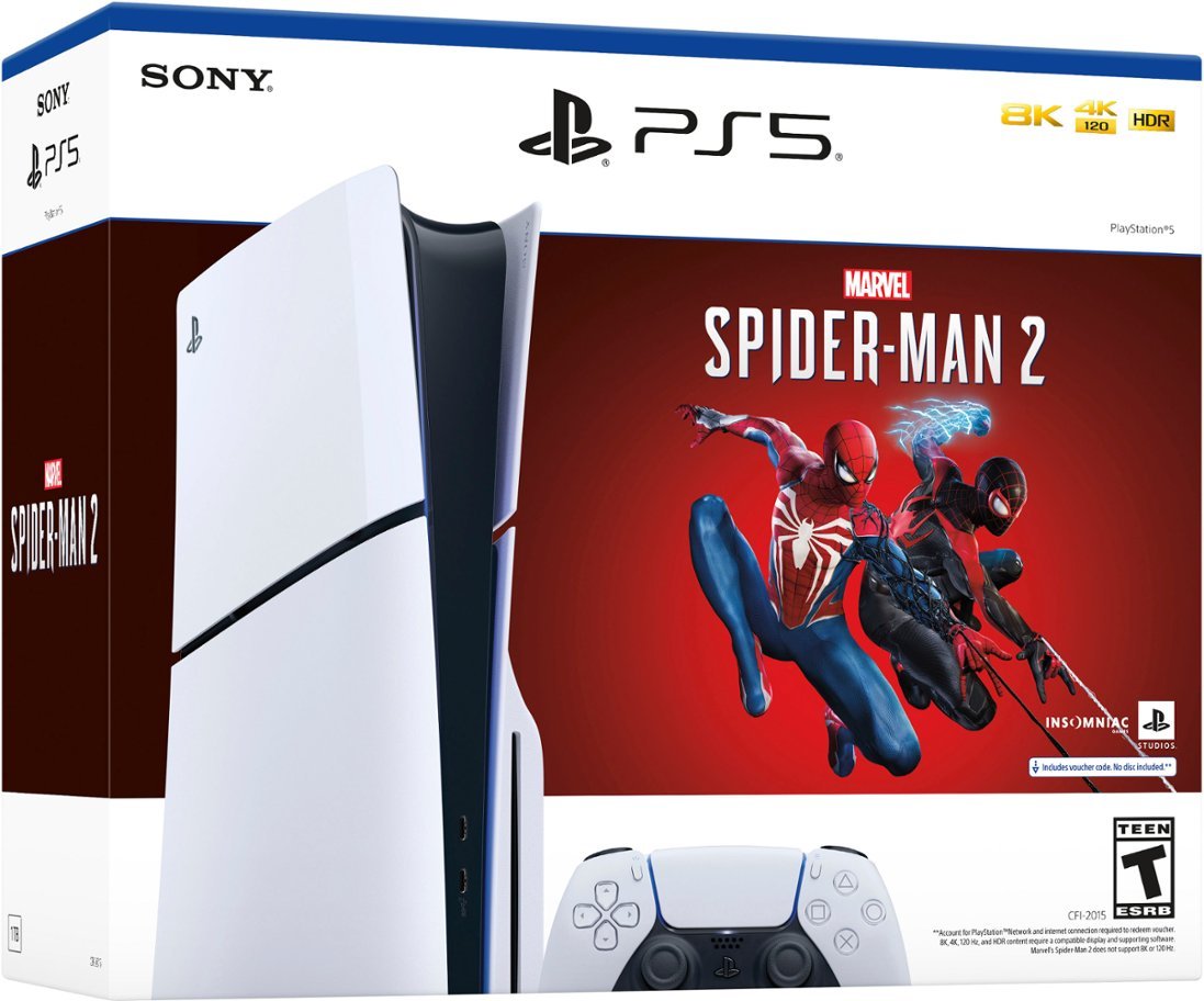 PS5 Slim Spider Man 2