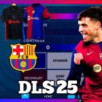 Barcelona DLS Kits 2025 - Dream League Soccer 2025 Kits Logo