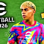 eFootball 2026 PPSSPP Download ISO (English Version) – PS5 Camera, HD Graphics & 2026 Kits