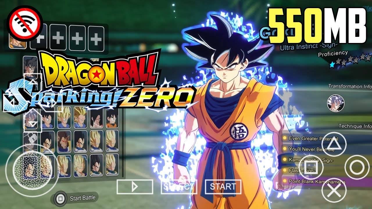 🐉 Dragon Ball Sparking Zero PPSSPP Download Mod DBZ Tenkaichi | Download Dragon Ball Sparking Zero iSO Highly Compressed