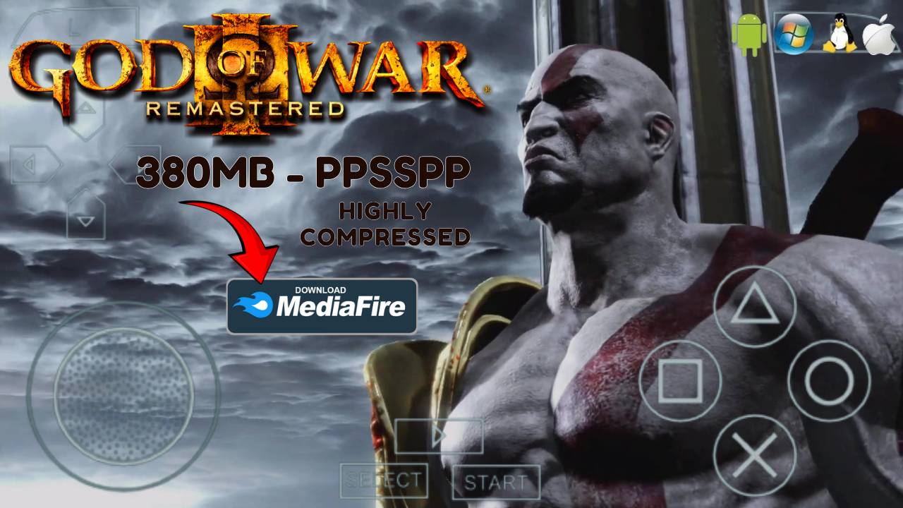 God of War 3 PPSSPP Download MediaFire for Android & iOS: God Of War 3 Remastered!