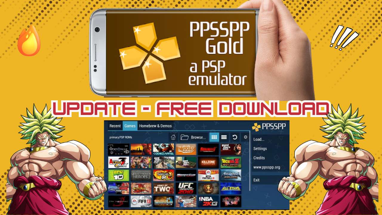 How to install PPSSPP GOLD on Android Free Download
