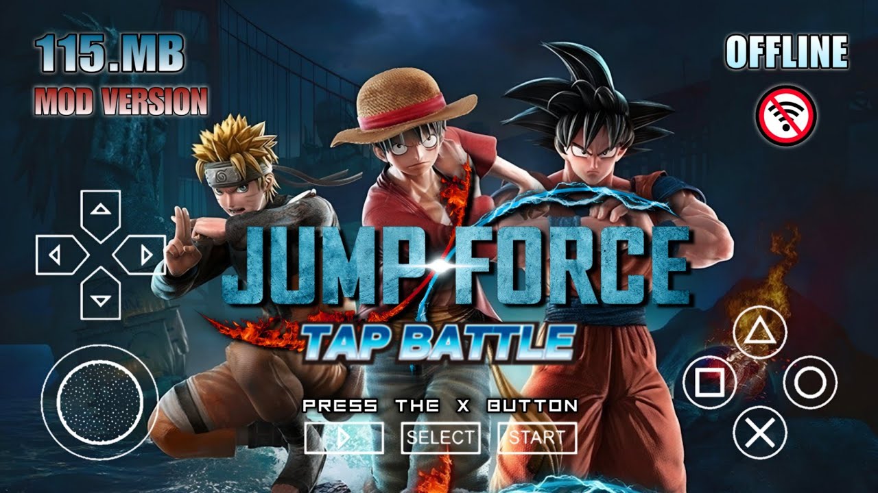 Download Jump Force PPSSPP | How To Play Jump Force In PSP Emulator