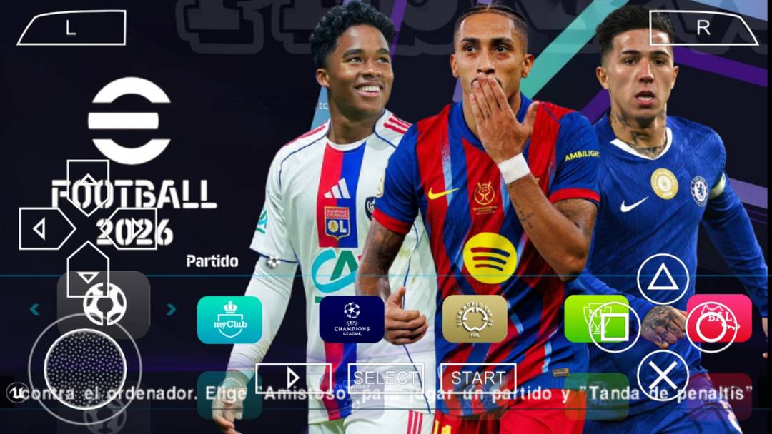 eFootball PES 2026 PPSSPP My FP 26 Download ISO Offline Kits 2026/2027