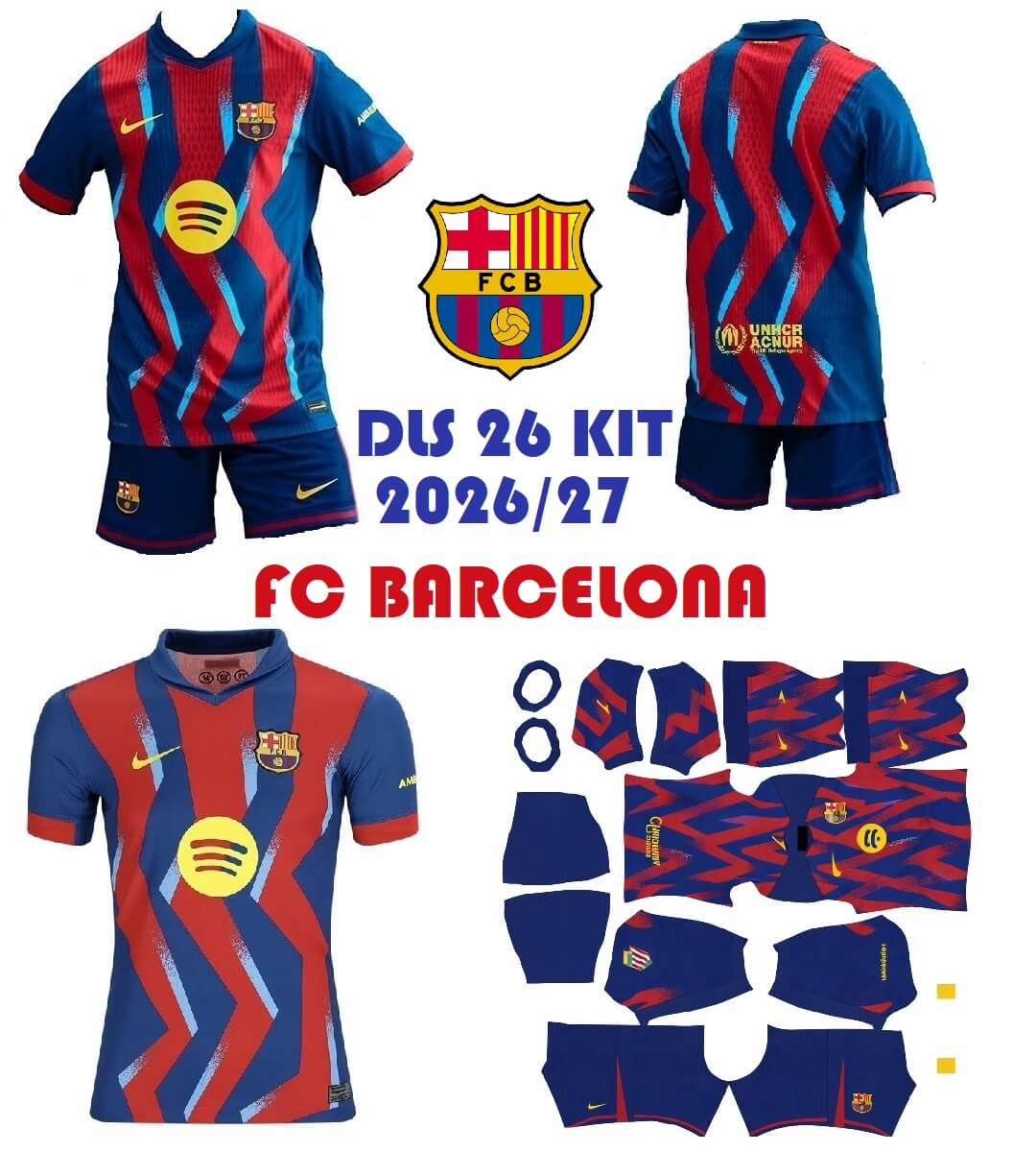 Barcelona DLS 26 Kits 2026 - 2027
