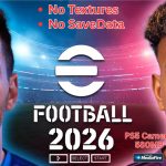 eFootball 2026 iSO Download for PPSSPP No Textures No Savedata