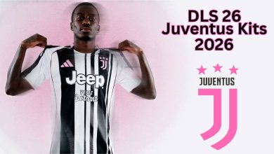 Juventus Kits 2026 for DLS 26 logo