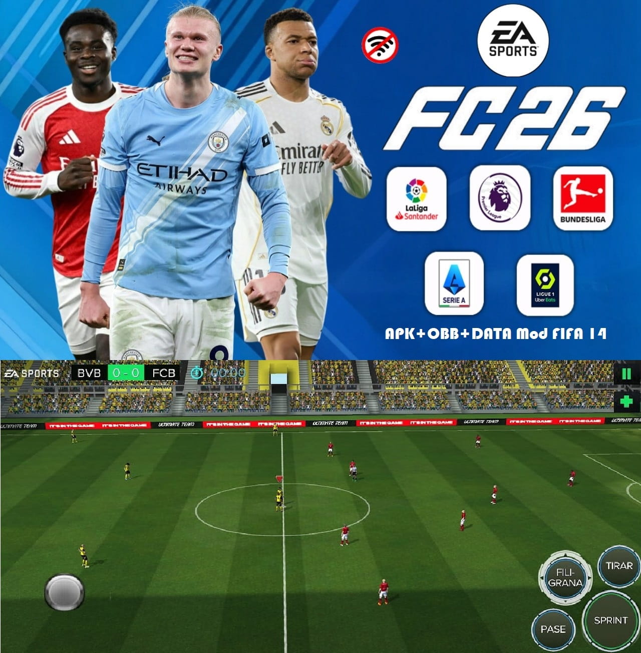 Download EA Sports FC 26 Android Mod FIFA 14 Offline