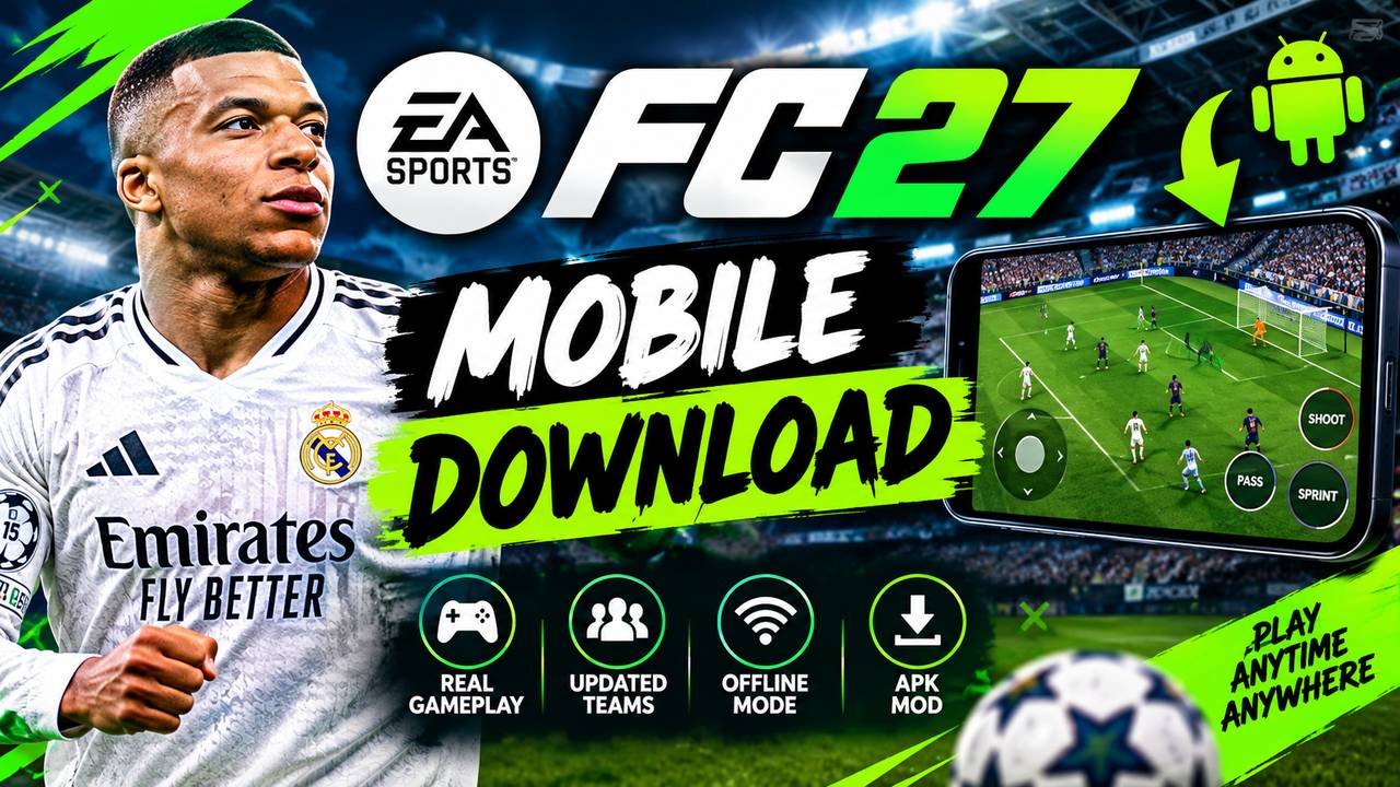FC Mobile 27 Download | FC 27 APK MOD Offline FC Mobile 27 Download Coins